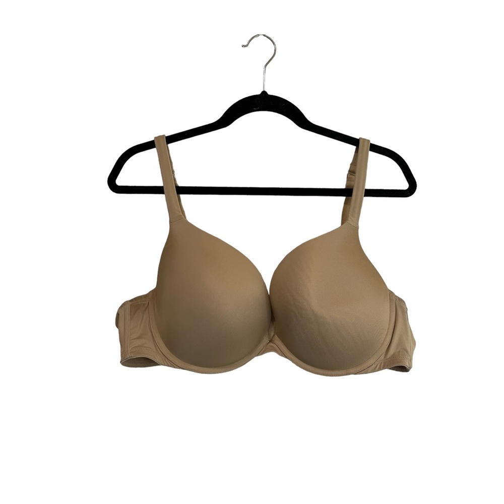 Cacique Lane Bryant Modern Lightly Lined Lounge Bra Tan Womens Size 44C
